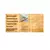 KIT QUADRO DECORATIVO 3 PEÇAS PARA SALA QUARTO ESCRITÓRIO FLORES 20x30 - RTK7 LTDA