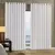 Cortina Palha Oxford Sala/Quarto 300x250 Com Ilhós Para Varões Simples 3.00 x 2.50 - comprar online