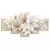 Quadros Decorativo 5 peças Flores Lírio Decoração Casa Variedades Sala Quarto - comprar online