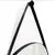 Espelho Adnet 30 cm Redondo Decorativo Alça de Couro + Pino Pendurador