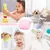 Esponja De Silicone Para Banho Com Dispenser Shampoo Sabonete Escova Pets Crianças Adultos - comprar online
