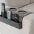 Kit 02 Esteiras Porta Copos e Com Porta Controle Para Braço Sofá em Madeira Premium MDF - comprar online