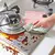 10 pcs Pano Absorvente Anti Óleo Para Cozinha / Toalha De Limpeza De Veludo Cozinha / Toalha De Mesa / Pano De Microfibra - comprar online