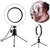 Ring Light de Mesa 6 Polegadas + Tripé De 16 Cm Blogueira Portátil Luminária De Led - RTK7 LTDA