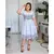 Vestidos Evangélicos Vestido Feminino Midi sem Cinto Estampado Roupas Femininas para Festas em Geral Formatura Congresso Festividade Social Moda Cristã Evangélica Igreja Modelo Rodado Godê até Plus Size - comprar online
