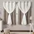 Cortina de Voal Blackout 100% Corta Luz 2,20m x1,30m Cores Variadas - RTK7 LTDA
