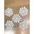 kit com 5unidades natal pendente floco de neve/glitter 7,5cm na internet