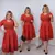 Vestidos Evangélicos Vestido Feminino Midi sem Cinto Estampado Roupas Femininas para Festas em Geral Formatura Congresso Festividade Social Moda Cristã Evangélica Igreja Modelo Rodado Godê até Plus Size - RTK7 LTDA