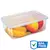 12 Potes Marmitas Transparente 1 Litro Reutilizável Freezer Microondas Organizador Alimentos Geladeira BPA Free - loja online