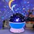 Projetor Luminária Abajur Estrelas Galaxy 360º Céu Estrelado Star Lua Led Festas E Comemorações - RTK7 LTDA