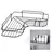 Kit com 2 suporte organizadora para banheiro cozinha Prateleira porta shampoo na internet