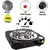 Fogareiro Elétrico Portátil de Mesa 1 ou 2 Bocas 2000W 127V ou 220V