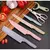 Jogo 7 facas Rosa Profissional Cozinha- Faqueiro Gourmet Faca de Churrasco TINNY YOU - comprar online