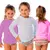 Imagem do Kit com 3 Camiseta Proteção UV+50 Infantil Meninos e Meninas Cores Lindas
