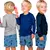 Kit com 3 Camiseta Proteção UV+50 Infantil Meninos e Meninas Cores Lindas - loja online