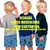 Kit com 3 Camiseta Proteção UV+50 Infantil Meninos e Meninas Cores Lindas