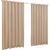 Cortina Roma 200 x 140 Corta Luz Decoração Sala Quarto Escritório Recepção - comprar online