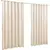 Cortina Roma 200 x 140 Corta Luz Decoração Sala Quarto Escritório Recepção