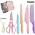 Jogo 7 facas Rosa Profissional Cozinha- Faqueiro Gourmet Faca de Churrasco TINNY YOU - loja online