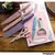 Imagem do Jogo 7 facas Rosa Profissional Cozinha- Faqueiro Gourmet Faca de Churrasco TINNY YOU