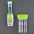 Dispenser Automático Pasta De Dente Com Suporte Escovas Prático E Econômico Porta Escova - loja online