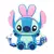 Bolsinha Infantil Silicone Personagens Stitch-Mickey-Minnie Com Alça Pequena - comprar online