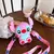 Bolsinha Infantil Silicone Personagens Stitch-Mickey-Minnie Com Alça Pequena