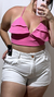 SHORTS JEANS BRANCO