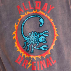 REMERA ALL DAY SKELETOR SCORPION - comprar online