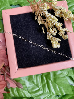 Pulseira Coração Vazado