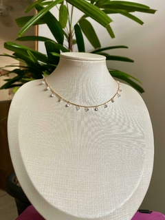 Choker com Ponto de Luz