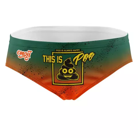 Slip hombre - Emoji Be Like Poo - comprar online