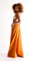 Calça Laranja Linen Collection na internet