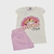 Conjunto pompom good vibes e shorts na internet