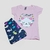 Conjunto verão Meow na internet