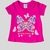 Blusa manga curta. estampa borboleta - Pikaboo Kids