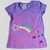 Blusa manga curta. estampa coração - loja online