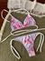 Bikini Maca estampado tonos rosas