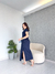 Imagem do Vestido Longo - Azul Marinho