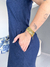 Vestido Midi - Azul Marinho - loja online