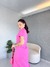 Vestido Midi - Rosa Chiclete na internet