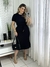 Conjunto Saia Midi Com Recortes Laterais - Preto - comprar online