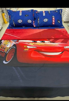 JUEGO DE SÁBANAS DISNEY PARA CAMA DOBLE EN MICROFIBRA SUAVIZADA