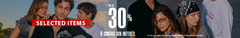 Banner de la categoría SELECTED ITEMS | UP TO 30%