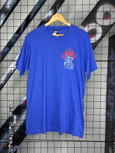 Camiseta Chronic São Jorge Front Azul - comprar online