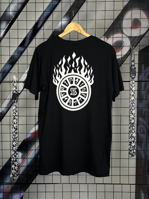 Camiseta Trip Side Roll Fire Preta - comprar online