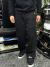Calça Moletom Baggy Trip Side Dragon Preta - Renzy