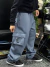 Calça Moletom Cargo Compton Azul - comprar online