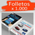 1000 FOLLETOS 10 x 15 CM