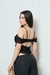 BLUSA SERENE - TULE COSTAS VAZADA na internet